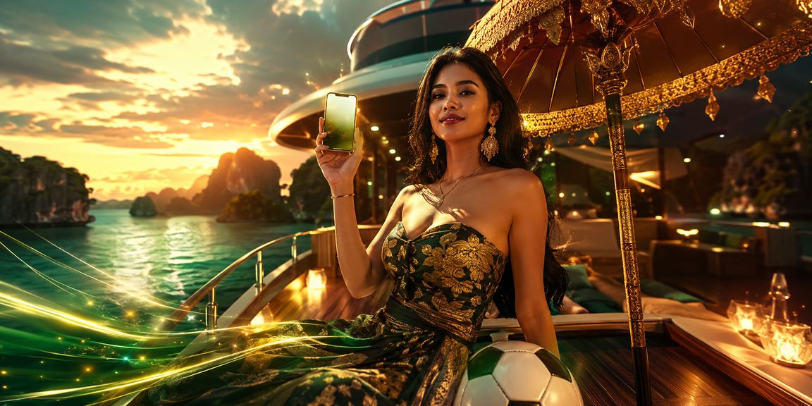 Pelanggan menonton pertandingan sepak bola dari pantai di Indonesia